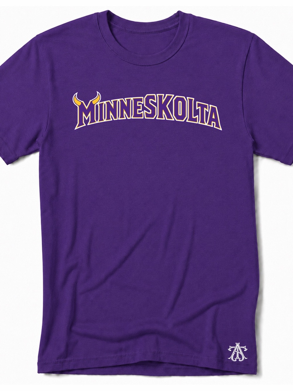 MinneSKOLta. Vikings Football themed T-Shirt - Adult & Kids sizes